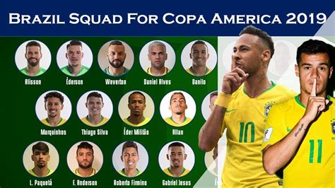 2019 copa america squads